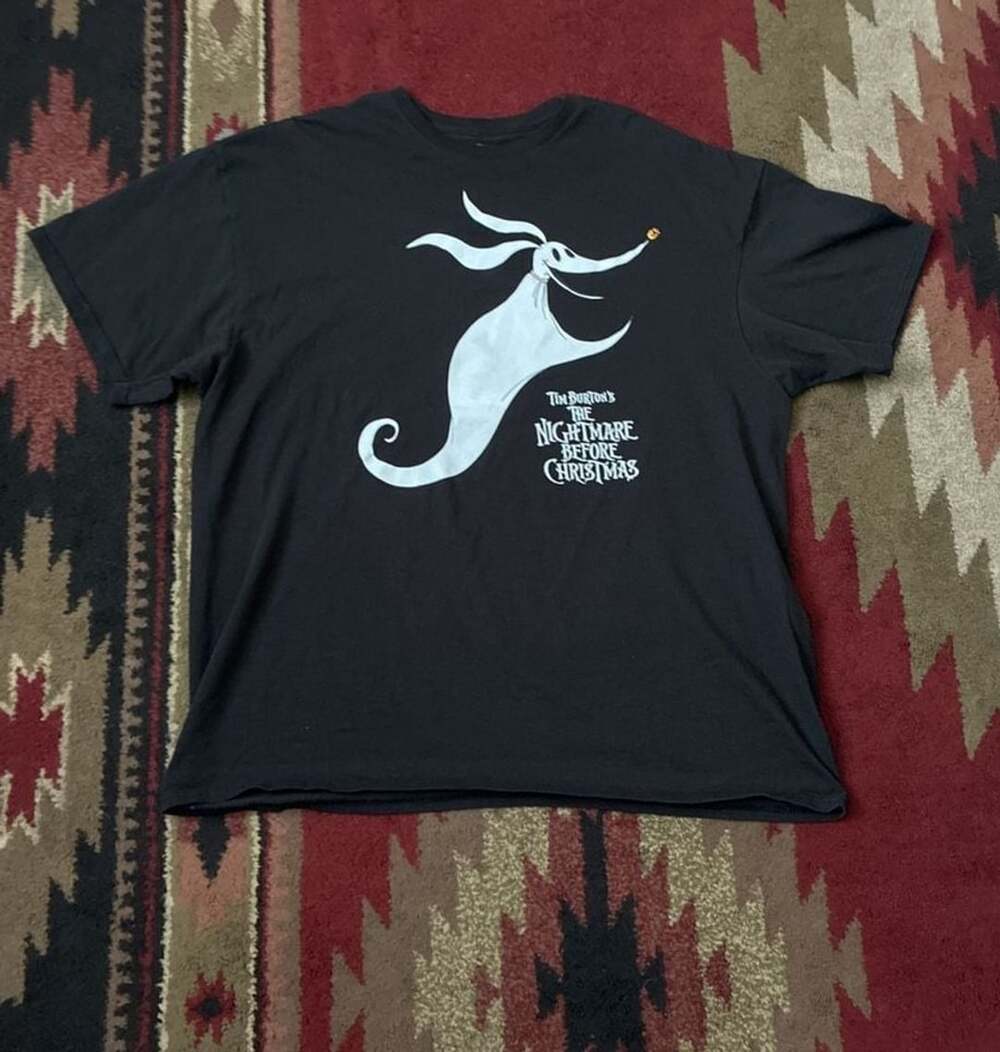 Disney The Nightmare Before Christmas Zero Graphic T-Shirt Black 2X